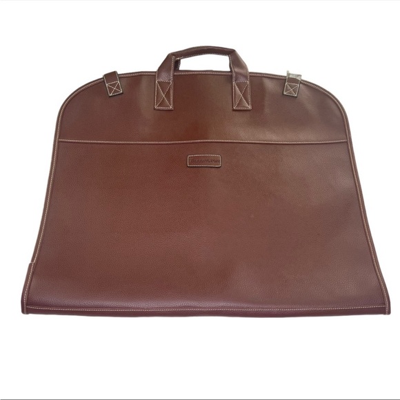 barrington Bags Barrington Brown Leather Garment Bag Wcc 914